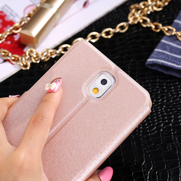 Classy Leather Flip Phone Cover