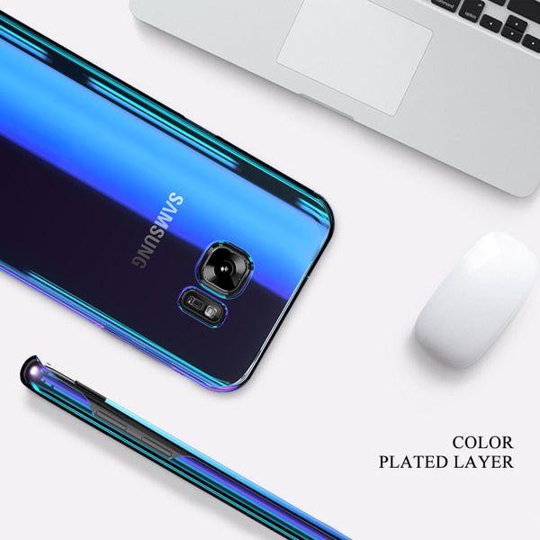 Blue Ray Plastic Phone Case