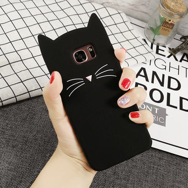 Fashion Beard Cat Phone Case