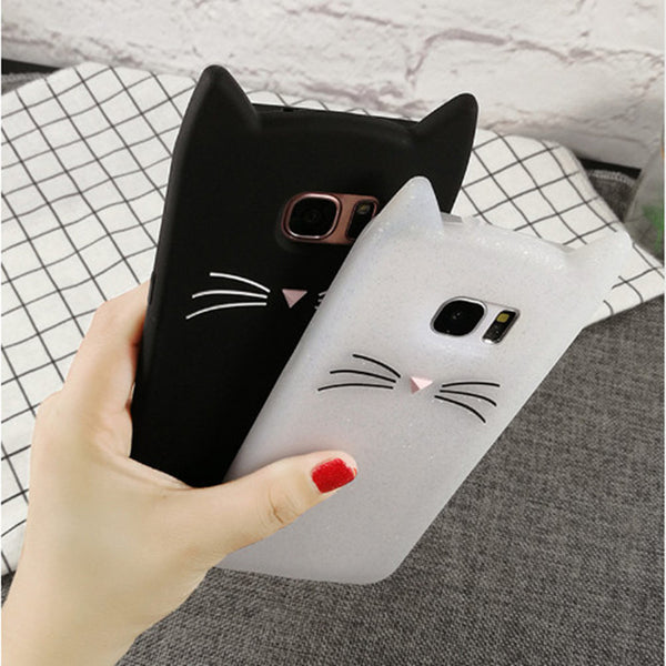Fashion Beard Cat Phone Case