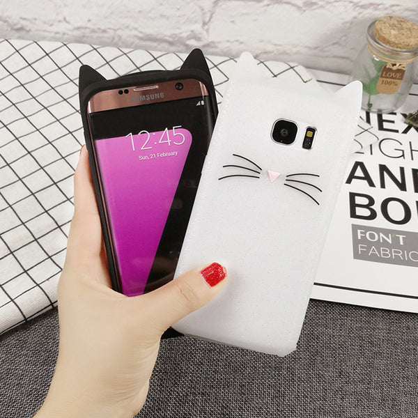 Fashion Beard Cat Phone Case