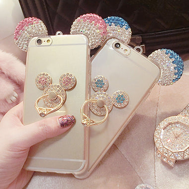 Mickey Mouse Rhinestone Phone Case