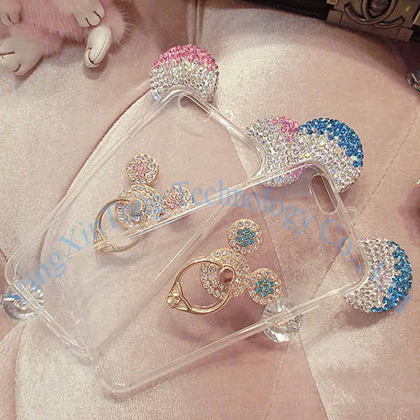 Mickey Mouse Rhinestone Phone Case