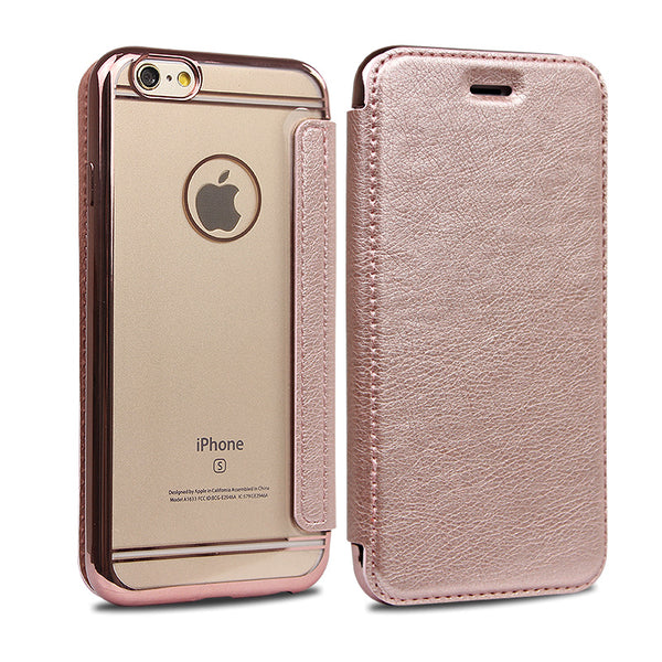Transparent Flip Phone Case