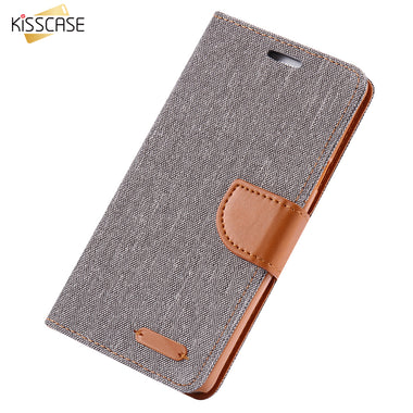 Elegant Cloth Skin Flip Phone Cover