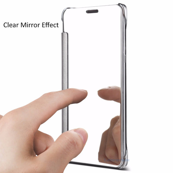 Clear Surface View Flip Phone Case
