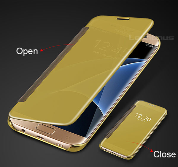 Clear Surface View Flip Phone Case