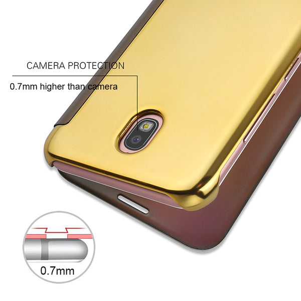 Clear Surface View Flip Phone Case