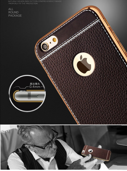 Slim Rugged Leather Cover