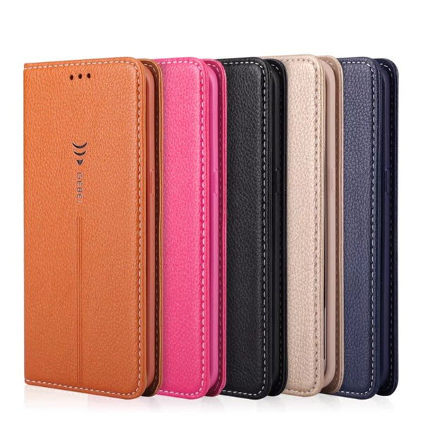 Luxury Leather Magnetic Flip Case