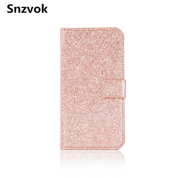 Glittery Phone Case with Card Slot