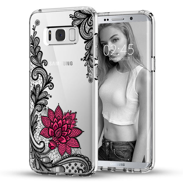 Mandala Flower Protective Phone Cover