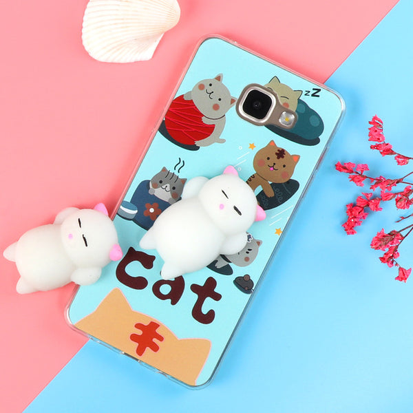 Cute Cat Squishy Phone Case