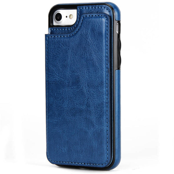 Vintage Luxury Leather Flip Case