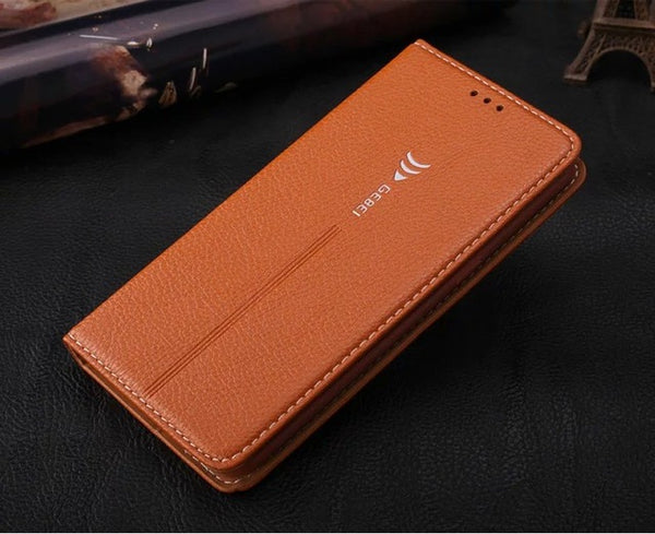 Luxury Leather Magnetic Flip Case