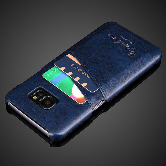 Vintage Phone Back Cover with Card Slot