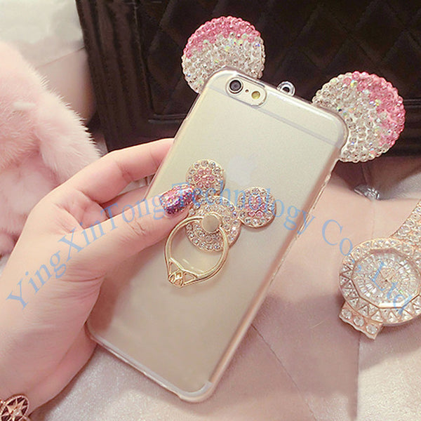 Mickey Mouse Rhinestone Phone Case