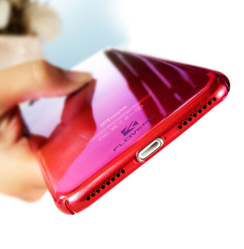 Blue Ray Plastic Phone Case