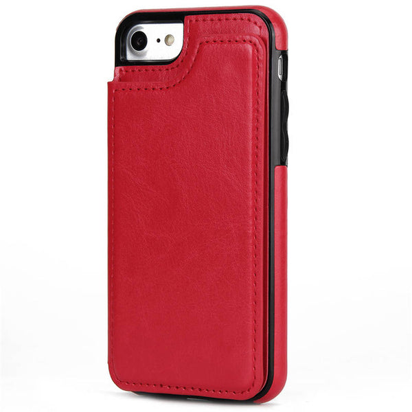 Vintage Luxury Leather Flip Case