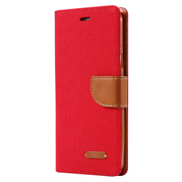 Elegant Cloth Skin Flip Phone Cover