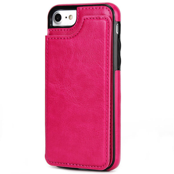 Vintage Luxury Leather Flip Case