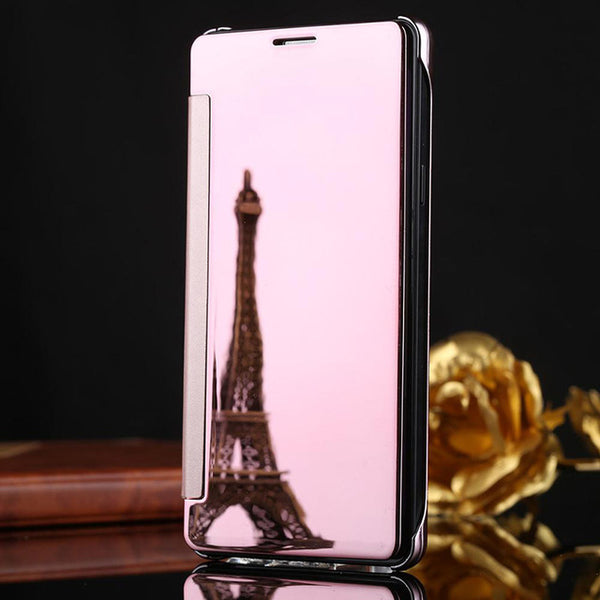 Clear Surface View Flip Phone Case