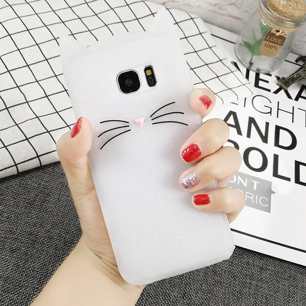 Fashion Beard Cat Phone Case